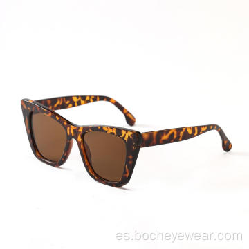 Gafas de sol de la PC de las gafas de sol del color de la jalea del cuadrado de la moda barata al por mayor